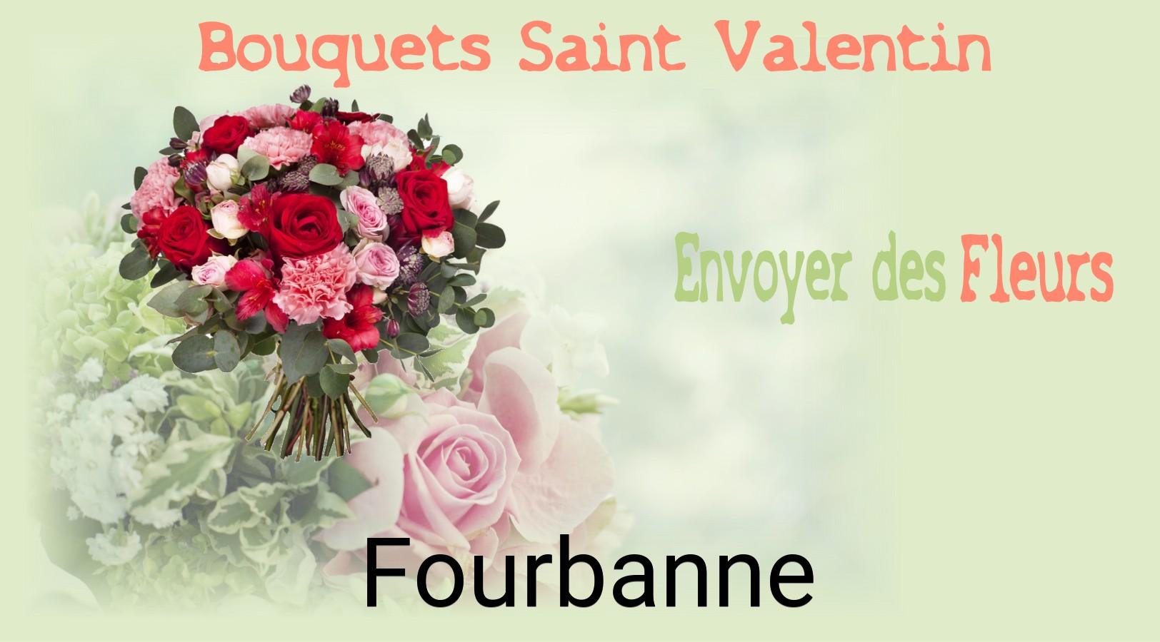Roses de Saint-Valentin livrées à Fourbanne